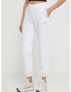Παντελόνι φόρμας Guess KIARA χρώμα: άσπρο, V4GB14 FL04P
