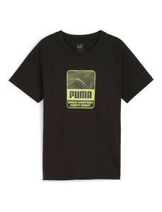 PUMA Μπλουζάκι 'Active Sports' ανοικτό πράσινο / μαύρο