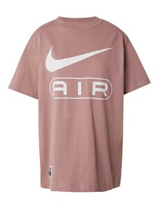Nike Sportswear Υπερμέγεθες μπλουζάκι 'Air' μοβ / λευκό