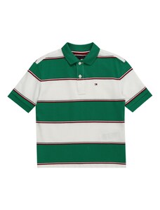 TOMMY HILFIGER Μπλουζάκι πράσινο / κόκκινο / μαύρο / λευκό