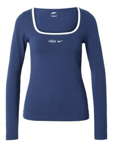 Nike Sportswear Μπλουζάκι ναυτικό μπλε / λευκό