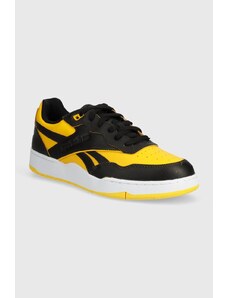 Δερμάτινα αθλητικά παπούτσια Reebok Classic BB 4000 II χρώμα: κίτρινο, 100074740