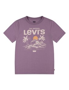 LEVI'S  Μπλουζάκι γκρεζ / λιλά / πορτοκαλί / κόκκινο