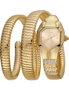 JUST CAVALLI Glam Chic Crystals - JC1L112M0025, Gold case with Stainless Steel Bracelet