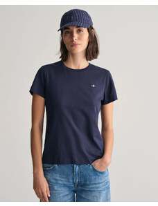 Γυναικεία Κοντομάνικη Μπλούζα Gant - 0200