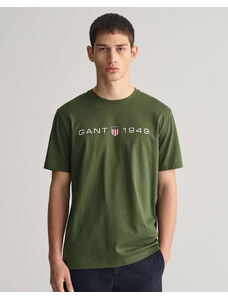 Ανδρική Κοντομάνικη Μπλούζα Gant - 3242