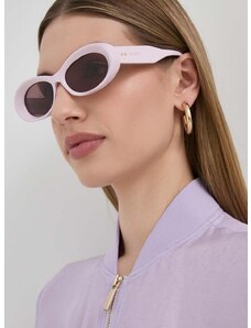 Γυαλιά ηλίου Gucci χρώμα: ροζ