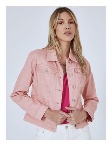Celestino Τζιν μπουφάν με τσέπες ροζ για Γυναίκα