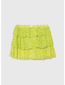 Παιδική φούστα Pinko Up χρώμα: πράσινο