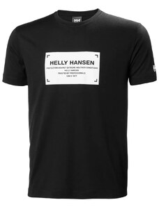 Μαύρο Ανδρικό T-Shirt HELLY HANSEN - Ανδρικά
