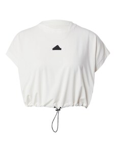 ADIDAS SPORTSWEAR Λειτουργικό μπλουζάκι μαύρο / λευκό