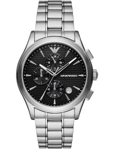 EMPORIO ARMANI Paolo Chronograph - AR11602, Silver case with Stainless Steel Bracelet