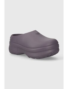 Παντόφλες adidas Originals Adifom Stan Mule W χρώμα: μοβ, IE0479