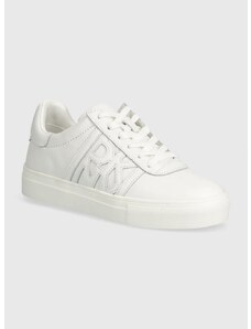 Δερμάτινα αθλητικά παπούτσια Dkny Jennifer χρώμα: άσπρο, K1427962
