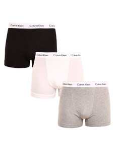 3PACK ανδρικό σορτς μποξεράκι Calvin Klein πολύχρωμο (U2662G-998)