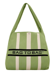 BagtoBag Τσάντα Χειρός 22419 - Ανοιχτό Πράσινο