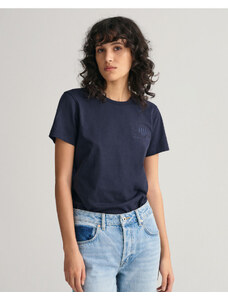 Γυναικεία Κοντομάνικη Μπλούζα Gant - 0262