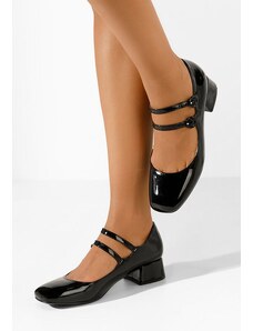 Zapatos Γόβες με χαμηλό τακούνι Jimena μαύρα