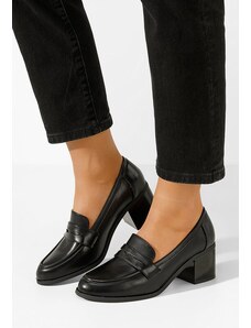Zapatos Μοκασίνια με τακουνι Sereya V4 μαύρα