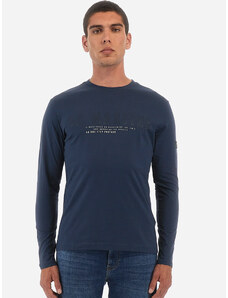 La Martina T-shirt κανονική γραμμή μπλε σκούρο