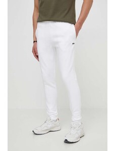 Παντελόνι φόρμας Lacoste χρώμα άσπρο XH9624