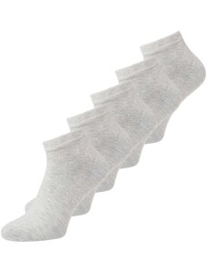 JACK & JONES Κάλτσες 'Dongo' γκρι μελανζέ / μαύρο