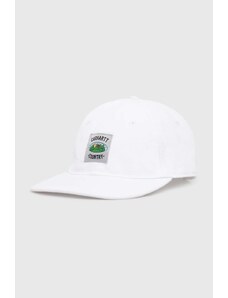 Βαμβακερό καπέλο του μπέιζμπολ Carhartt WIP Field Cap χρώμα: άσπρο, I033216.02XX