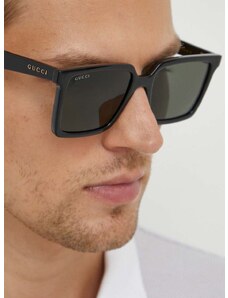 Γυαλιά ηλίου Gucci χρώμα: μαύρο
