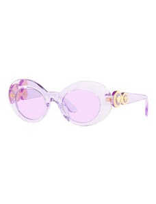Παιδικά γυαλιά ηλίου Versace χρώμα: μοβ, 0VK4428U