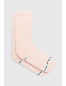Κάλτσες Stance Icon χρώμα: ροζ