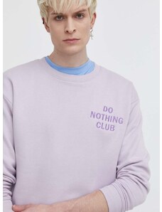 Μπλούζα On Vacation Do Nothing Club χρώμα: μοβ, OVC LDS10