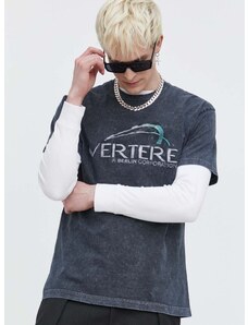 Βαμβακερό μπλουζάκι Vertere Berlin CORPORATE χρώμα: γκρι, VER T235