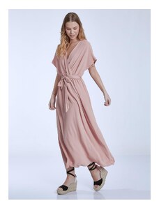 Celestino Κρουαζέ φόρεμα μονόχρωμο ροζ για Γυναίκα