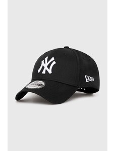 Καπέλο New Era PATCH 940 NEW YORK YANKEES χρώμα: μαύρο, 60422512