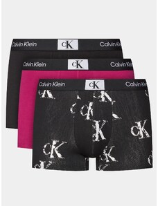 Calvin Klein ανδρικά boxer x3 multi cotton comfort fit 000nb3528e-mrs