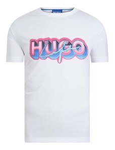 HUGO T-Shirt Μπλούζα Nillumi Άνετη Γραμμή