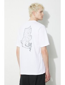 Βαμβακερό μπλουζάκι Daily Paper Reflection SS ανδρικό, χρώμα: άσπρο, 2411115