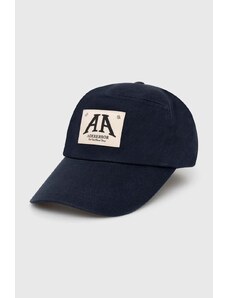 Βαμβακερό καπέλο του μπέιζμπολ Ader Error Cap χρώμα: ναυτικό μπλε, BN01SSHW0207