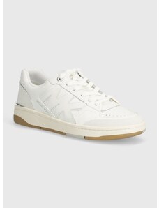 Δερμάτινα αθλητικά παπούτσια MICHAEL Michael Kors Rebel χρώμα: άσπρο, 43S4RLFS5D