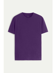 UnitedKind Basic T Shirt, T-Shirt σε μωβ χρώμα