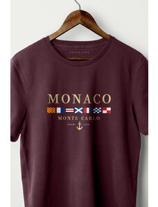 UnitedKind Monte Carlo, T-Shirt σε μπορντώ χρώμα