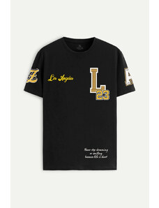 UnitedKind La Jersey, T-Shirt σε μαύρο χρώμα