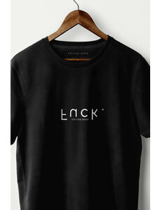 UnitedKind Luck, T-Shirt σε μαύρο χρώμα