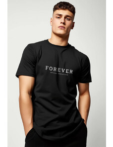 UnitedKind Hustle Forever, T-Shirt σε μαύρο χρώμα