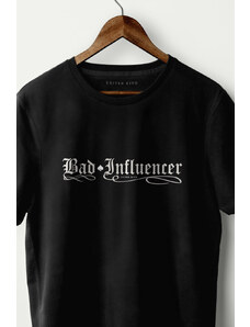 UnitedKind Bad Influencer, T-Shirt σε μαύρο χρώμα