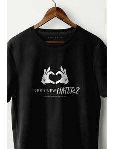 UnitedKind Need New Haterz, T-Shirt σε μαύρο χρώμα