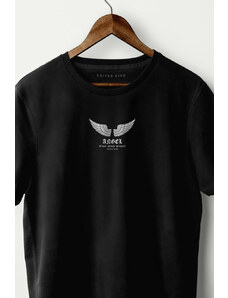 UnitedKind Angel Or Sinner, T-Shirt σε μαύρο χρώμα