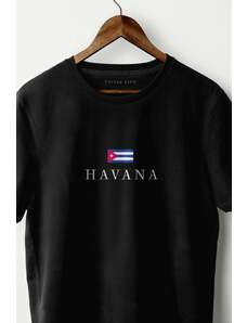 UnitedKind Cuba Havana, T-Shirt σε μαύρο χρώμα
