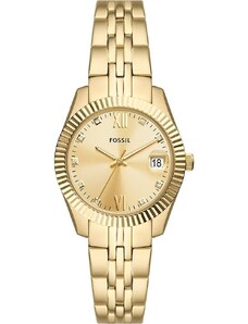 Fossil Scarlette - ES5338, Gold case with Stainless Steel Bracelet