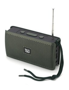 T&G Ασύρματο ηχείο Bluetooth - TG282 - 882986 - Green